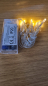 Preview: Mini - Lichterkette warmweiss mit transaparentem Kabel 10 flammig "Batteriebetrieb mit 6h Timer"